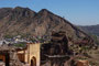 Indien. Das Amber Fort. Der gewaltige Festungspalast wurde 1592 auf Befehl von Raja Man Singh I. auf den Fundamenten älterer Burganlagen aus dem 11. Jahrhundert errichtet. 