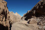 Chile. Das Valle de la Luna, das "Mondtal" in der Atacama. Die Atacamawüste ist eine der trockensten Landschaften der Erde. Es gibt hier Orte, an denen jahrzehntelang kein Regen registriert wurde.