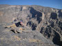 Oman. Phantastische Bergwelt rund um den Jebel Shams, mit seinen 3.009 m der höchste Berg des Oman. Der gewaltige Canyon hat eine Tiefe von über 1.000 m.