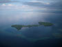 Papua Neuguinea. Anflug auf East New Britain.