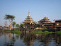 Myanmar. Der Inle-See. Hier ist die Heimat der Inthas, der "Söhne des Sees". Das Nga-Phe-Chaung-Kloster.