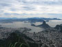 BBrasilien. Rio de Janeiro. Der Corcovado. Vom 704 m hohen Corcovado hat man einen phantastischen Blick auf Rio und den Zuckerhut.