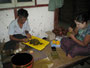 Myanmar. Das Dorf Alt-Bagan. Manufaktur für traditionelle Lackmalereien.