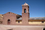 Bolivien. Die Dorfkirche von San Pablo de Lipez.