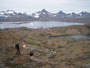 Grönland. Wanderung vom Hausberg zurück nach Tasiilaq.