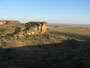 Mali. Das Dogonland. Die Zufahrtstraße auf die 200 m hohe Falaise.