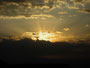 Äthiopien. Der Norden. Sonnenuntergang in Lalibela.
