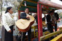 Mexico. Die Hauptstadt Mexico City. Die schwimmenden Gärten von Xochimilco dienten den Azteken zur Wasserversorgung ihrer Hauptstadt. Heute sind sie ein beliebtes Ausflugsziel der Einheimischen. Musikbegleitung darf hierbei natürlich nicht fehlen.