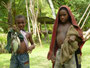 Papua Neuguinea. Provinz East Sepik. Dorfbesuch am Sepik-Fluss.
