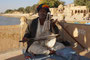Indien. Jaisalmer. Portrait.