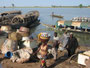 Mali. Die Stadt Mopti wird das "Venedig Westafrikas" genannt.