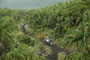 Vanuatu. Unser Basecamp in der Caldera. Hier wurden wir von unseren Freunden nach besten Kräften verwöhnt.