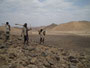 Expedition Danakil-Wüste. Trekking durch die Danakil-Wüste bei über 50°C im nicht vorhandenen Schatten.