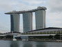 Singapur. Das extravaganteste Hotel der Stadt. Das Marina Bay Sands.