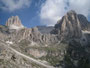 Südtirol. Dolomiten. Der Rosengarten.