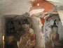 Myanmar. Monywa. Die Hpo-Win-Daung-Höhlen wurden direkt in die Felsen gehauen. Die ersten Höhlen wurden bereits im 9. Jahrhundert angelegt. Etwa 450.000 Buddha-Statuen befinden sich an diesem heiligen Ort.