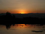 Myanmar. Der Inle-See. Sonnenuntergang.