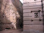 Äthiopien. Der Norden. Die einzigartigen Felsenkirchen von Lalibela. Diese wurden im 12. und 13. Jahrhundert in mühevoller Handarbeit aus den riesigen Felsen gehauen. Der Legende nach vollendeten nachts die Engel das Wunder.