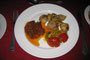 Indien. Jaisalmer. Abendessen.