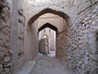 Oman. Die Oase Al Hamra. Der alte Stadtkern von Al Hamra besteht aus mehrstöckigen Lehmhäusern.
