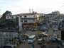 Liberia. Die Hauptstadt Monrovia. Benannt nach dem amerikanischen Präsidenten James Monroe. Während des blutigen Bürgerkrieges in den neunziger Jahren wurde Monrovia fast vollständig zerstört.