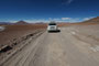 Bolivien. Fahrt über den Passo del Sol, den Sonnenpass auf über 5.000 m Höhe.