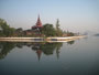 Myanmar. Der ehemalige Königspalast von Mandalay.