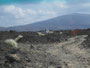 Expedition Danakil-Wüste. Fahrt durch das Lavafeld des Erta Ale.