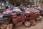 Argentinien. Das Dorf Pumamarca mit seinem bunten Wochenmarkt.
