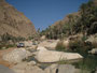 Oman. Im faszinierenden Wadi Tiwi. Über dieses Gebiet ist im Jahre 2007 der Zyklon Gonu hinweggefegt und hat dabei fast alles zerstört.