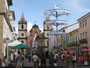 Brasilien. Salvador da Bahia. Die "schwarze Seele" Brasiliens. Das Altstadtviertel Pelourinho ist das Herz von Salvador. Die alten Barockhäuser und Kirchen sind das Wahrzeichen der Stadt.