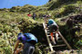 Karibikinsel Martinique. Der Mont Pelé ist mit 1397 m der höchste Berg von Martinique. Die Wanderung auf den Gipfel des Vulkans dauert ca. 6 Stunden und ist aufgrund des steilen und unwegsamen Geländes äußerst anspruchsvoll.
