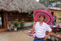 Mexico. Die echten mexicanischen Sombreros. 