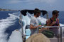 Süditalien. Insel Stromboli. Bootstour zum Dorf Ginostra.