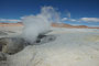 Bolivien. Die Geysire von Sol de Mañana sind ein etwa 2 km² großes Geo-Thermalgebiet auf 4.850 Meter über dem Meeresspiegel.