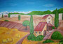"Toscana" Acryl auf Keilrahmen 50 cm x 70 cm