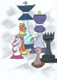 #445 Schachfiguren (Exquisit)