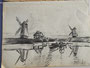 Moulins, env. 1950 (crayon, 16.5 x 12.5 cm, coll. part. MR)