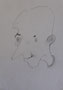 Nez, env. 2010 (croquis, 30 x 21 cm, coll. part. MR)