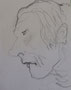 Profil, env. 2010 (croquis, 30 x 21 cm, coll. part. MR)