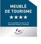 Les gîtes du Domaine de Joreau sont classés en meublé de tourisme entre 3 et 5 étoiles afin de vous donner une idée des services proposés