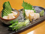 2016/04/23　白バイ刺身　"Shirobai" Conch Meat Sashimi