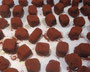 recette de truffes ganache chocolat noir et lait enrobées de cacao poudre