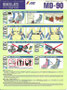 JAS MD-90-Safetycard/Courtesy: Japan Air System