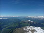Blick über Früggeli 2290 m, Chrütz 2196 m zu Filan 2376 m.