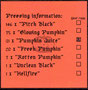 Keepin' Halloween - Bootleg - Pumpkin Juice - Info Insert