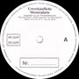 Nobody likes me Bootleg - Germany - TEST PRESSING UNCUT - A 