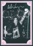 Eighteen / Body - Astroturf Live - Card - Alice Cooper - Back SIGNED