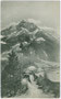 Telfes im Stubaital mit Pfarrkirche zum Hl. Pankratius (1756 geweiht) gegen die Serles (2.717 m.ü.A.). Lichtdruck 9 x 14 cm: Impressum: Verlag Max Löhrich, Innsbruck um 1903.  Inv.-Nr. vu914ld00158