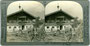 Kartoffelernte auf einem längsgeteilten Einhof in St. Johann, Bzk. Kitzbühel, Tirol. Gelatinesilberabzug auf Untersatzkarton 9 x 18 cm (Stereophoto); Keystone View Company, Meadville, Pennsylvania, U.S.A. um 1910.  Inv.-Nr. ST-00003